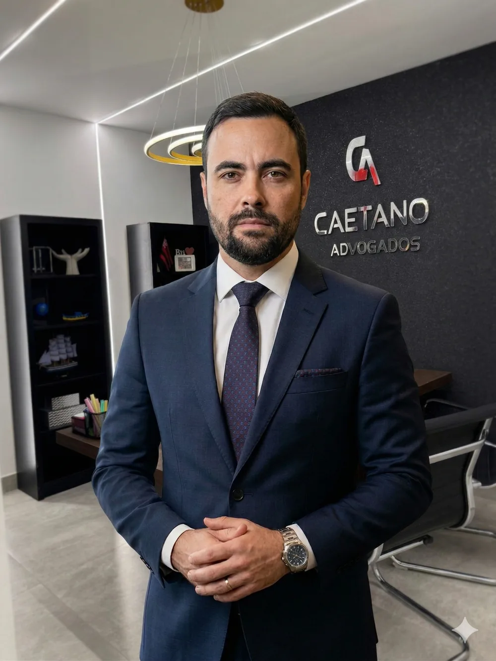 Dr. Felipe Caetano de Oliveira, advogado titular do escritório Caetano Advogados